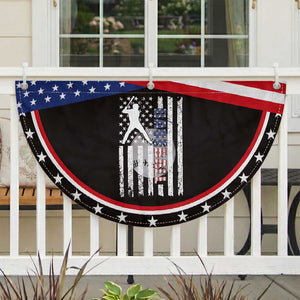 Baseball Lover Patriotic Fan Flag USA American Flag Gift TS12 2pcs pack Classic Black Print Your Wear