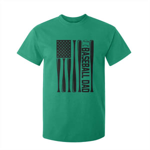 Baseball Dad Patriotic T Shirt For Kid USA American Flag Gift TS12 Irish Green Print Your Wear