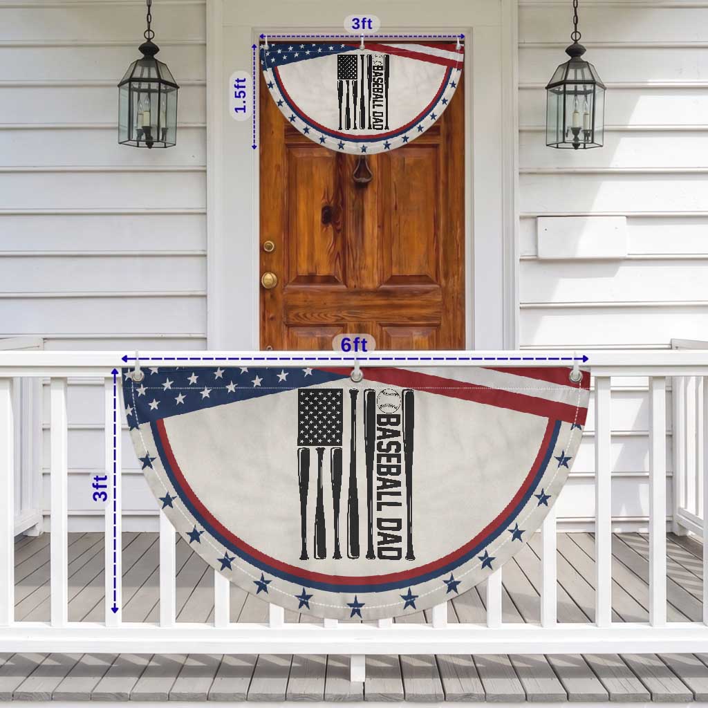 Baseball Dad Patriotic Fan Flag USA American Flag Gift TS12 Print Your Wear
