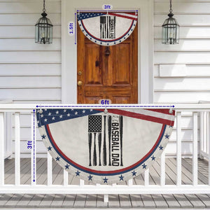 Baseball Dad Patriotic Fan Flag USA American Flag Gift TS12 Print Your Wear