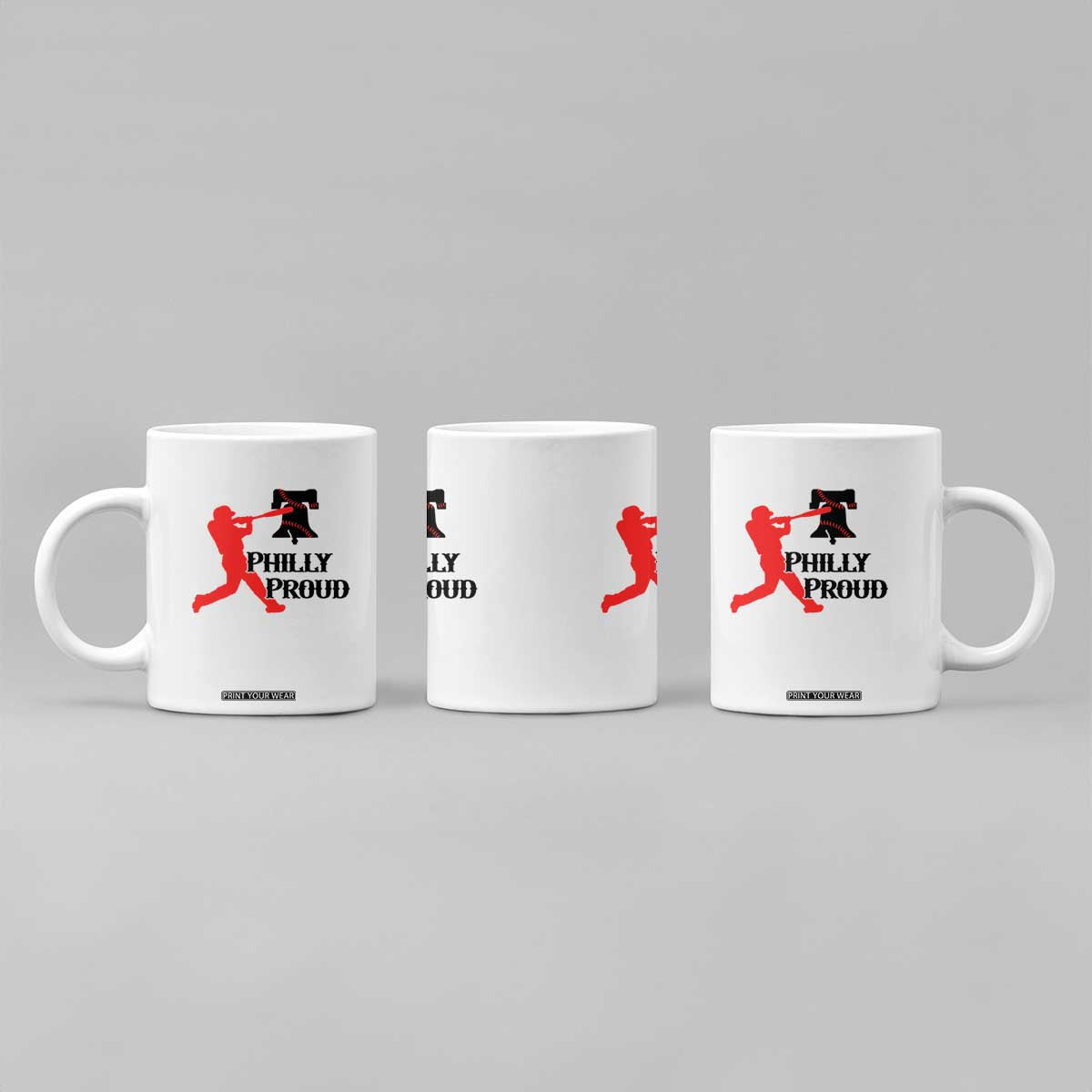 Baseball Lover Coffee Mug Vintage Liberty Bell Philly Proud TS12 Print Your Wear