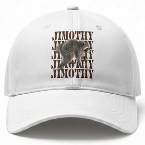 Jimothy The Raccoon Baseball Cap Vintage Trash Panda Animal Lover Gift TS12 Print Your Wear