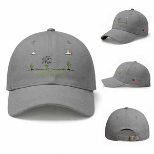 Funny Jimothy The Raccoon Baseball Cap Pixel Art Retro Gaming Trash Panda Meme TS12 Baseball Cap Universal Fit Sport Gray Print Your Wear