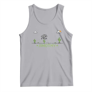 Funny Jimothy The Raccoon Tank Top Pixel Art Retro Gaming Trash Panda Meme TS12 Athletic Heather Print Your Wear
