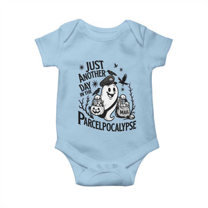 Halloween Mail Carrier Spooky Ghost Baby Onesie