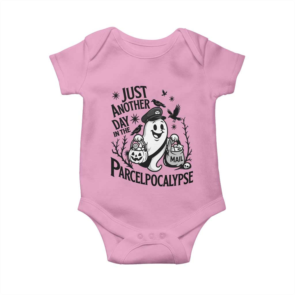Halloween Mail Carrier Spooky Ghost Baby Onesie