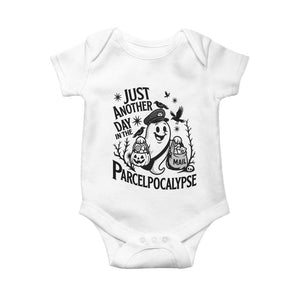 Halloween Mail Carrier Spooky Ghost Baby Onesie
