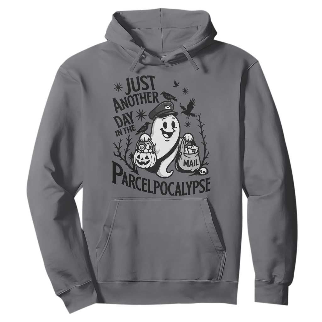 Halloween Mail Carrier Spooky Ghost Hoodie