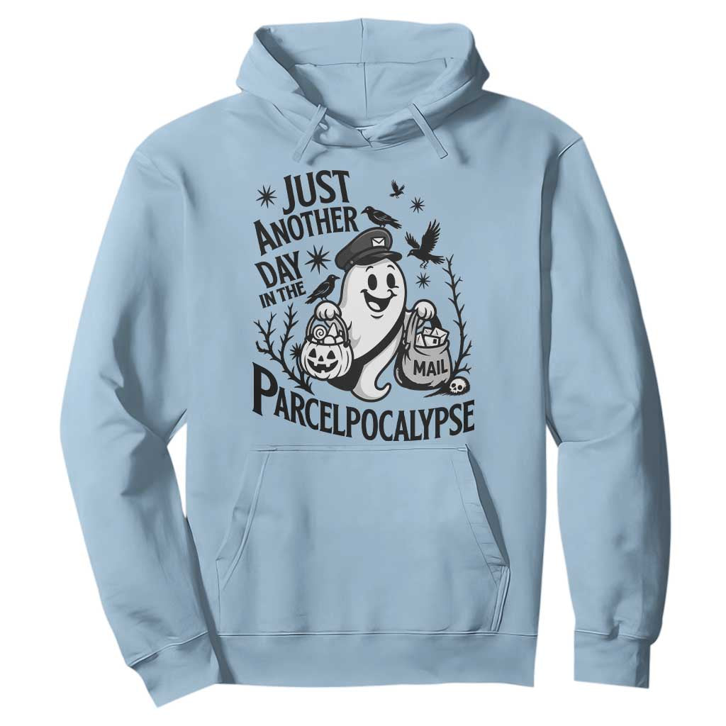 Halloween Mail Carrier Spooky Ghost Hoodie