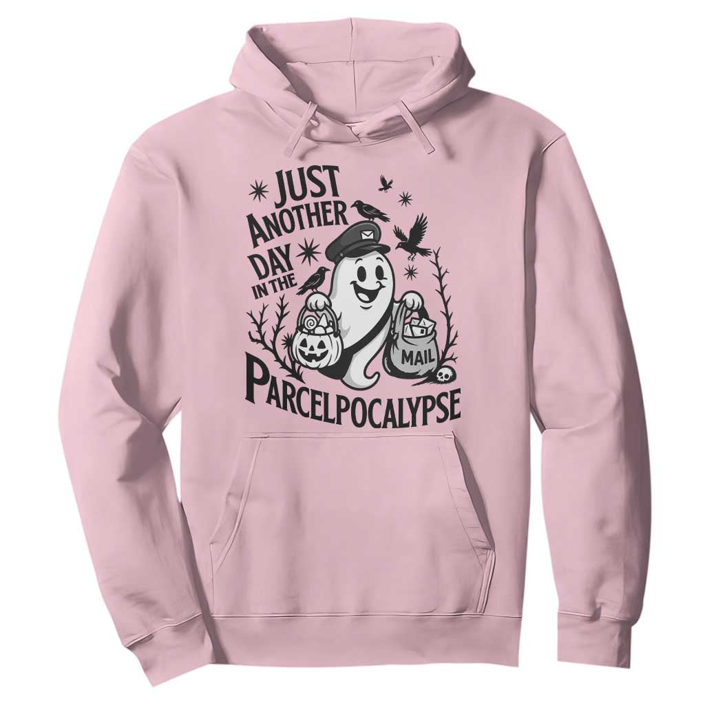 Halloween Mail Carrier Spooky Ghost Hoodie