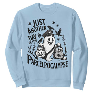 Halloween Mail Carrier Spooky Ghost Sweatshirt