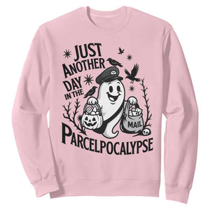 Halloween Mail Carrier Spooky Ghost Sweatshirt