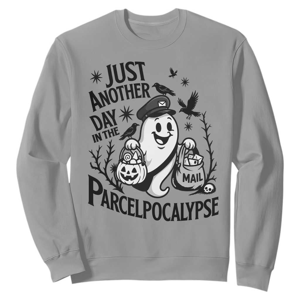 Halloween Mail Carrier Spooky Ghost Sweatshirt