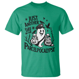 Halloween Mail Carrier Spooky Ghost T Shirt