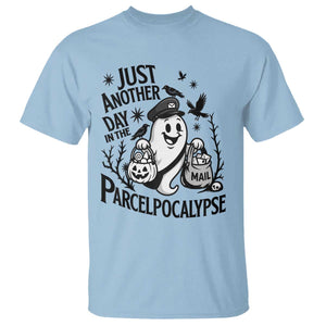 Halloween Mail Carrier Spooky Ghost T Shirt