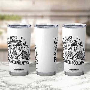 Halloween Mail Carrier Spooky Ghost Tumbler Cup
