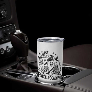 Halloween Mail Carrier Spooky Ghost Tumbler Cup
