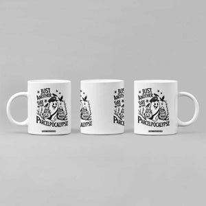 Halloween Mail Carrier Spooky Ghost Coffee Mug