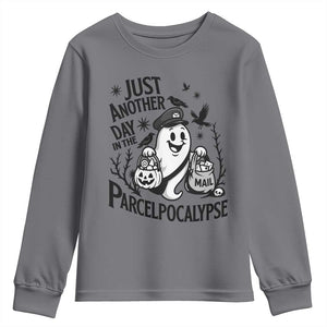 Halloween Mail Carrier Spooky Ghost Youth Sweatshirt
