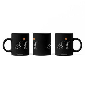 Funny Halloween Skeleton Lost Pumpkin Balloon Meme Coffee Mug