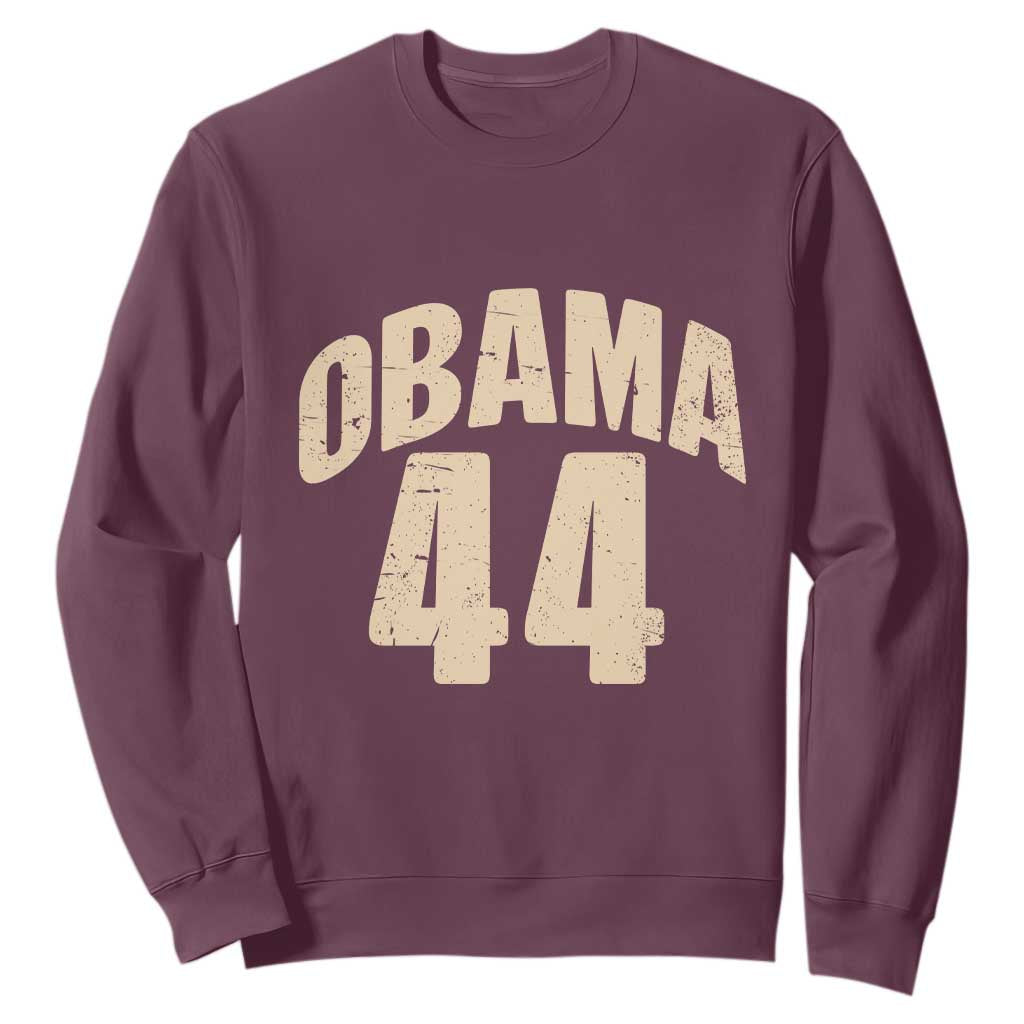 Obama 44 Vintage American History Nostalgia Gift Sweatshirt