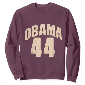 Obama 44 Vintage American History Nostalgia Gift Sweatshirt