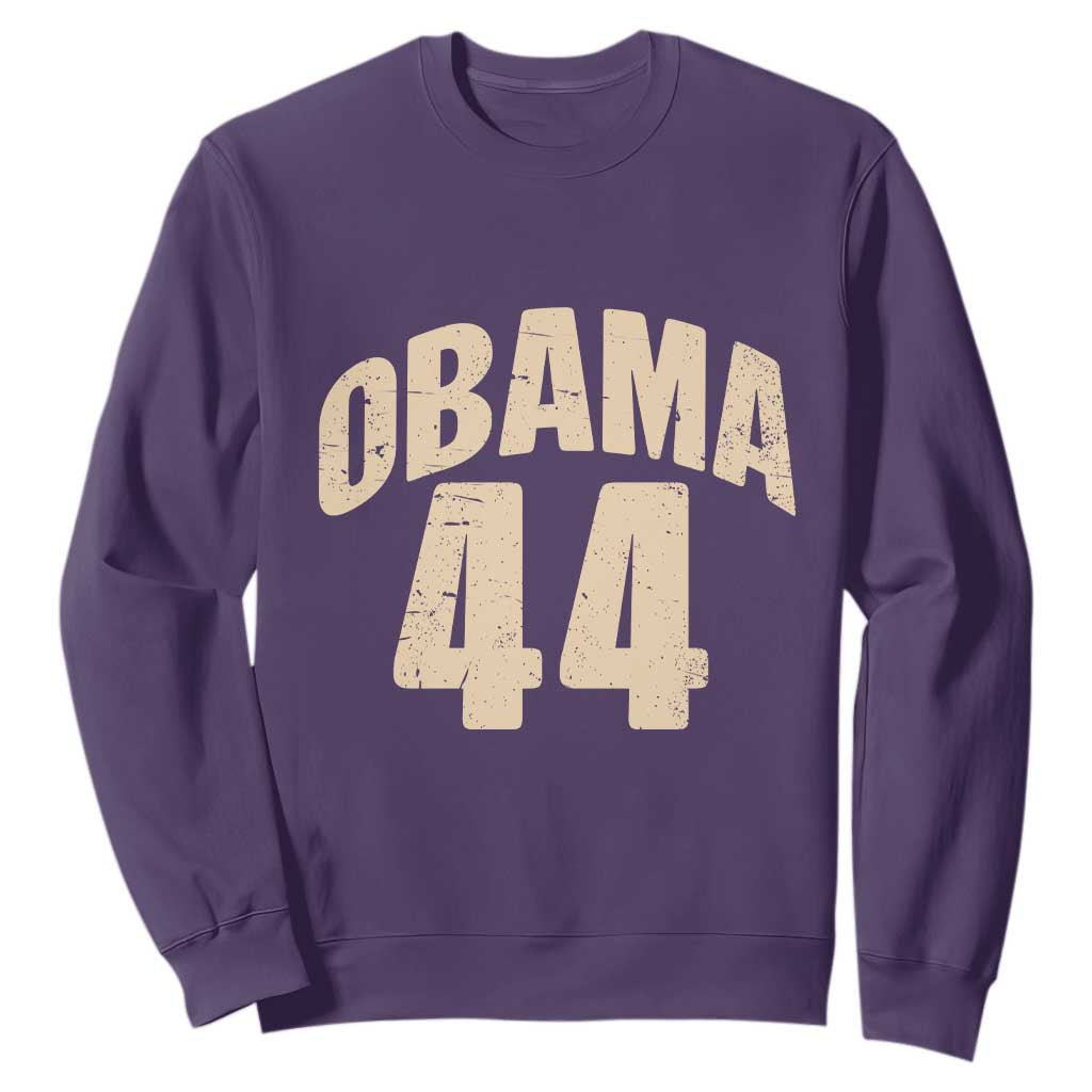 Obama 44 Vintage American History Nostalgia Gift Sweatshirt