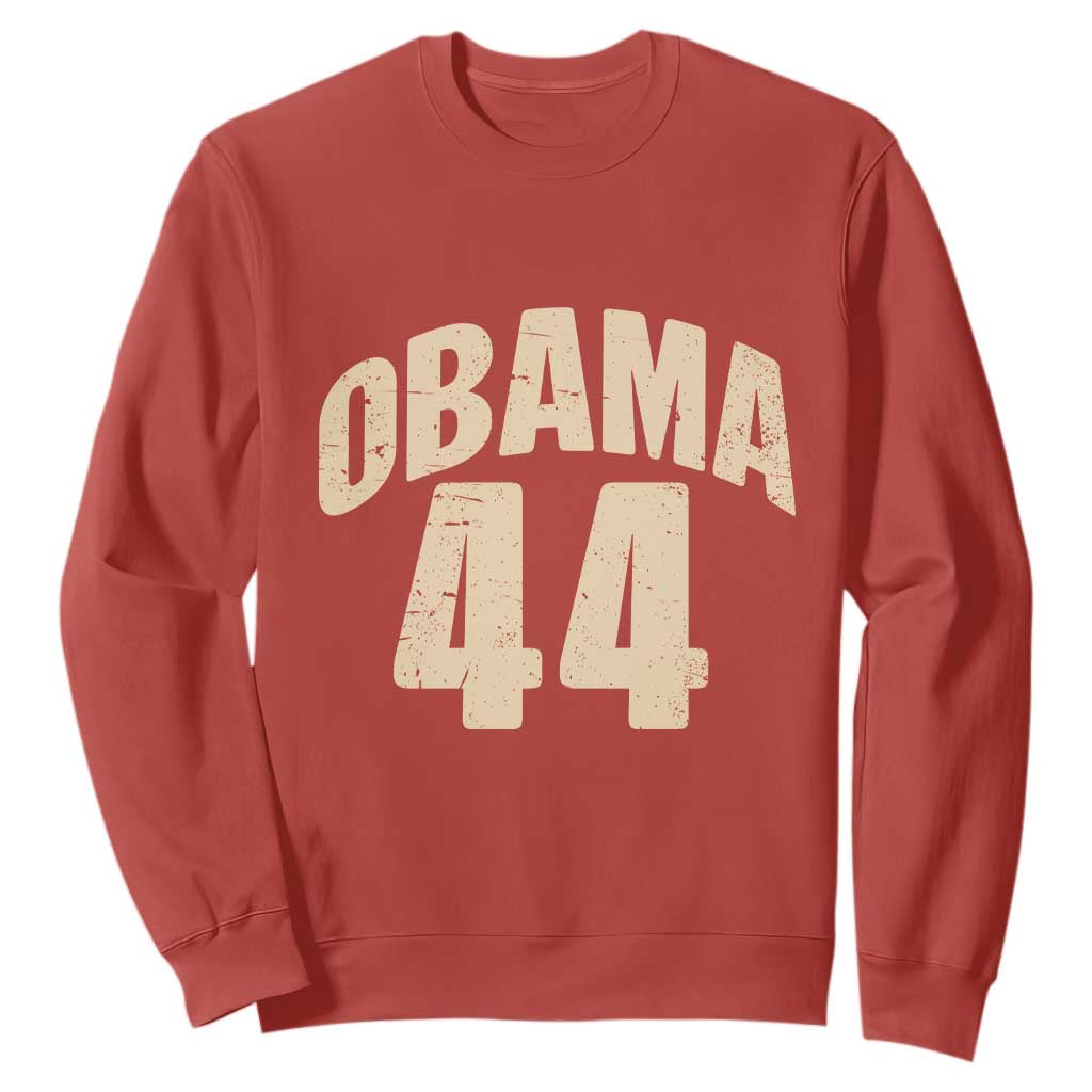 Obama 44 Vintage American History Nostalgia Gift Sweatshirt