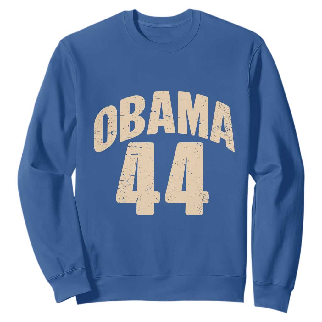 Obama 44 Vintage American History Nostalgia Gift Sweatshirt