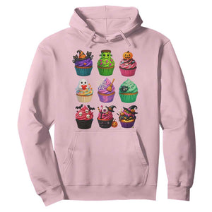 Funny Halloween Cupcake Lover Hoodie Spooky Party Dessert