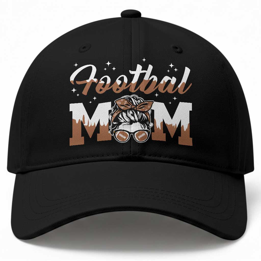 Football Mom Life Baseball Cap Sports Fan Gift For Women TS12 Print Your Wear