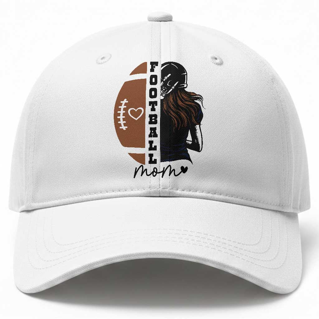 Proud Football Mom Baseball Cap Game Day Supporter Gift TS12 Print Your Wear