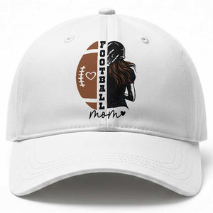 Proud Football Mom Baseball Cap Game Day Supporter Gift TS12 Print Your Wear