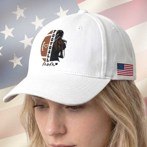 Proud Football Mom Baseball Cap Game Day Supporter Gift TS12 Print Your Wear