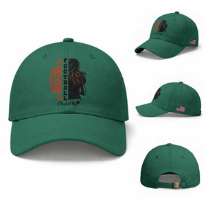 Proud Football Mom Baseball Cap Game Day Supporter Gift TS12 Baseball Cap Universal Fit Irish Green Print Your Wear