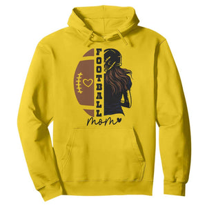 Proud Football Mom Hoodie Game Day Supporter Gift TS12 Daisy Print Your Wear