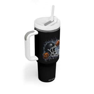 Game Day Sports Fan Gift Tumbler With Handle Lightning Bear Helmet TS12 Print Your Wear