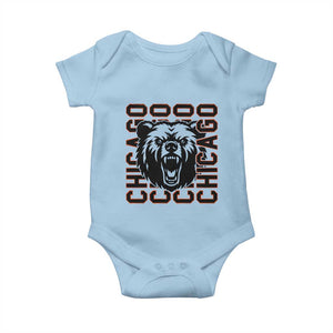Game Day Football Fan Gift Baby Onesie CFB Lover TS12 Light Blue Print Your Wear