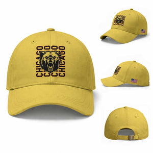 Game Day Football Fan Gift Baseball Cap CFB Lover TS12 Baseball Cap Universal Fit Yellow Print Your Wear