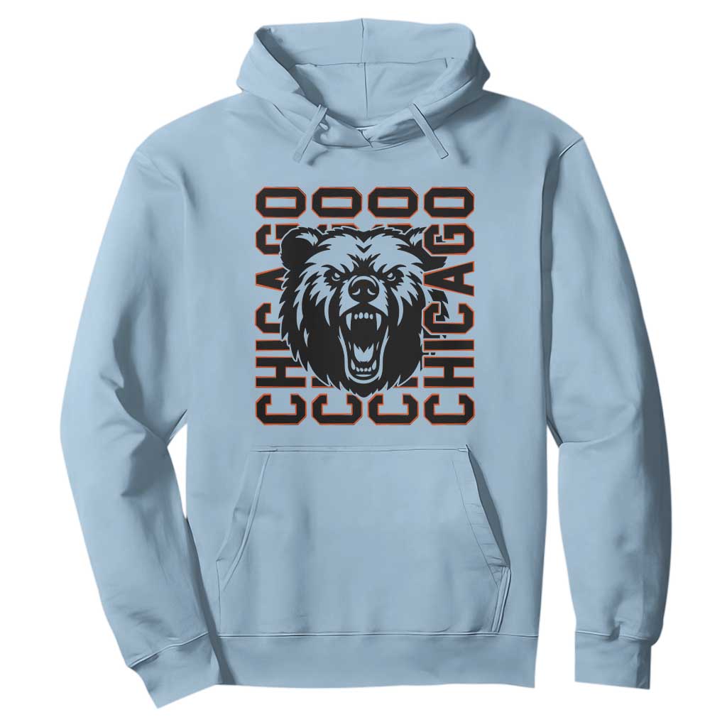 Game Day Football Fan Gift Hoodie CFB Lover TS12 Light Blue Print Your Wear