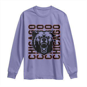 Game Day Football Fan Gift Long Sleeve Shirt CFB Lover TS12 Violet Print Your Wear