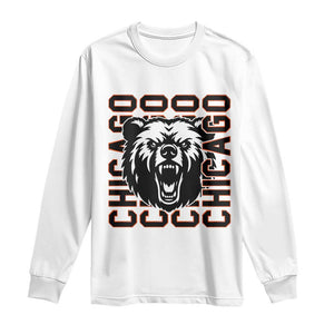 Game Day Football Fan Gift Long Sleeve Shirt CFB Lover TS12 White Print Your Wear