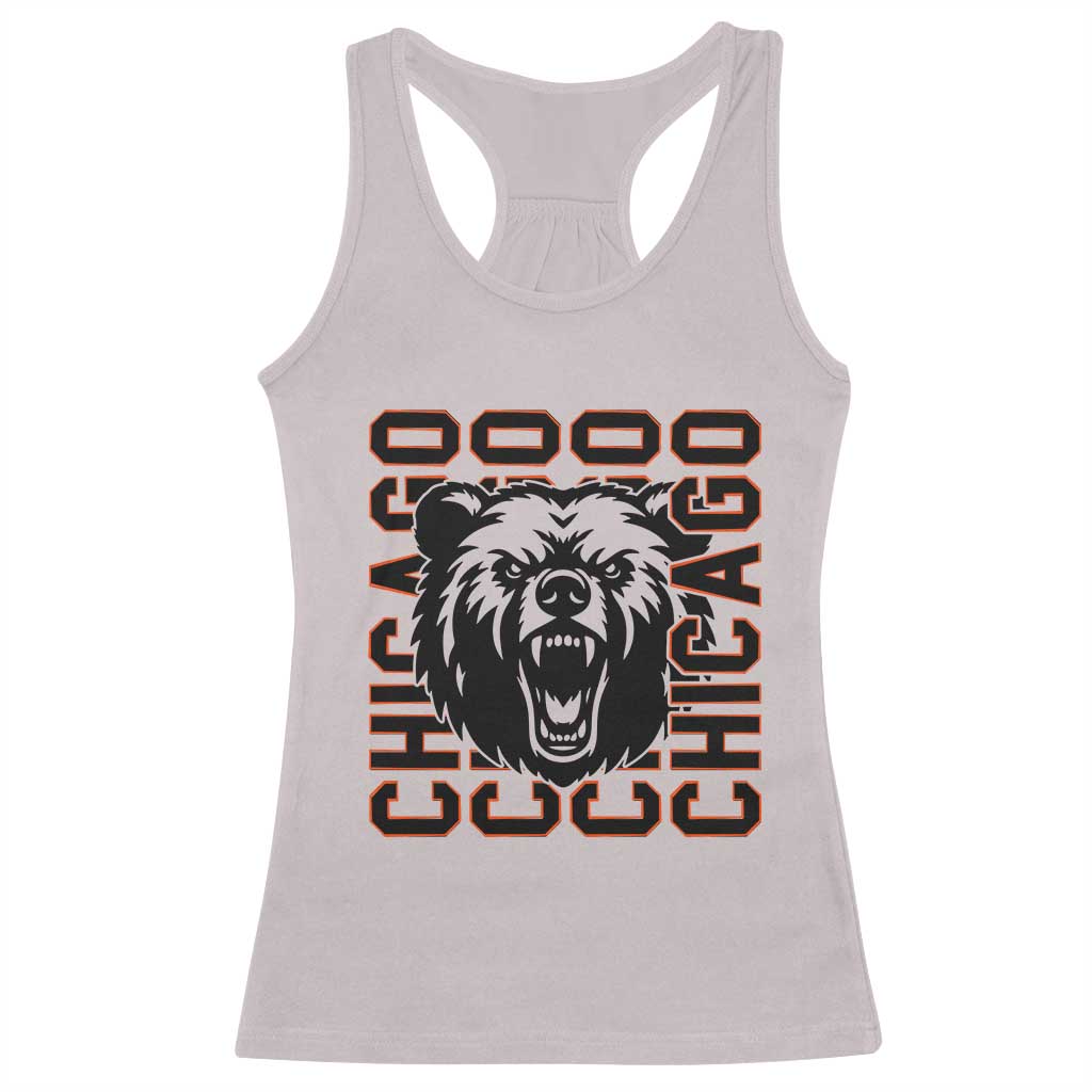 Game Day Football Fan Gift Racerback Tank Top CFB Lover TS12 Ice Gray Print Your Wear