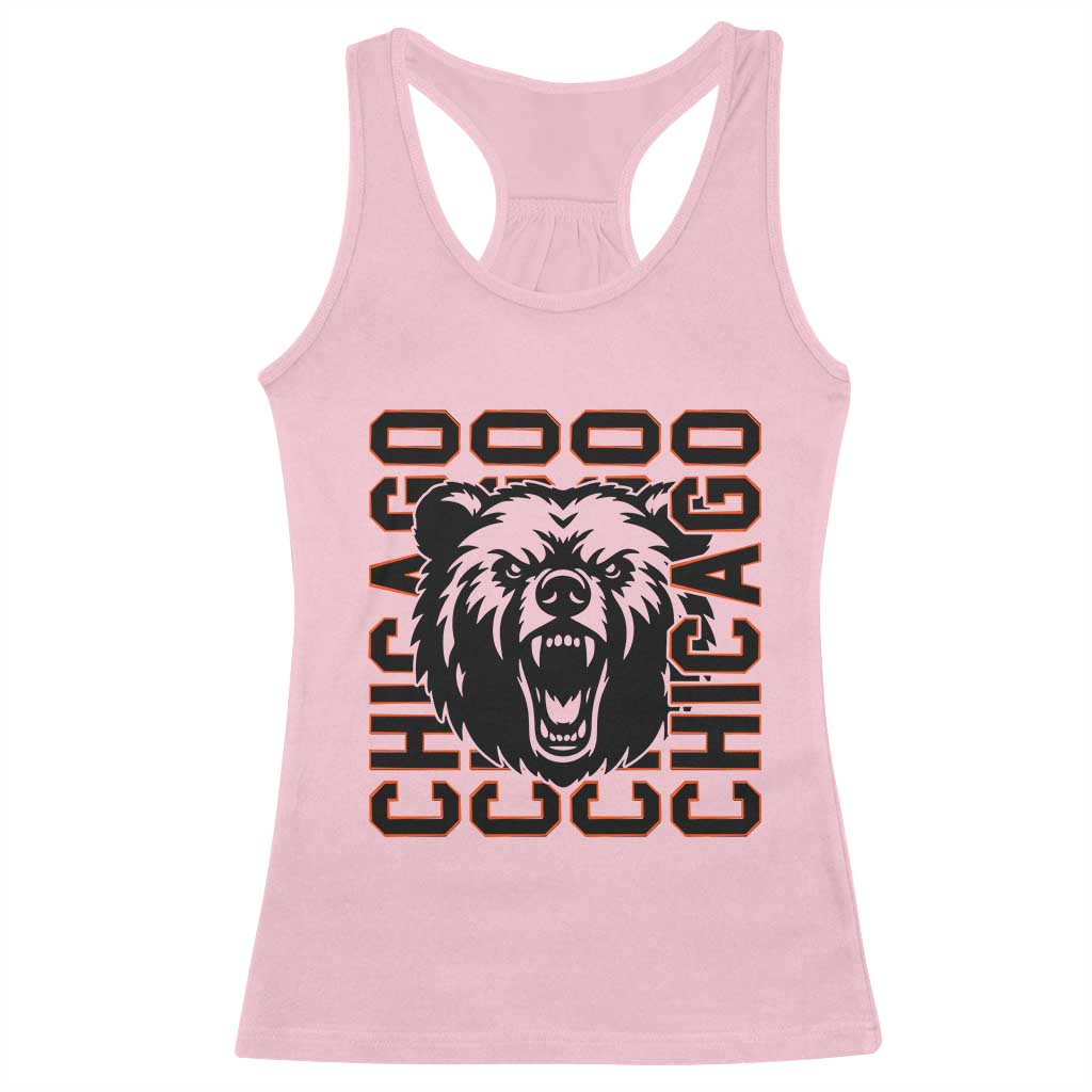 Game Day Football Fan Gift Racerback Tank Top CFB Lover TS12 Light Pink Print Your Wear