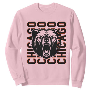 Game Day Football Fan Gift Sweatshirt CFB Lover TS12 Light Pink Print Your Wear