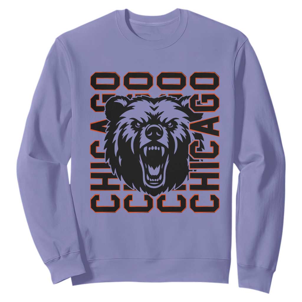 Game Day Football Fan Gift Sweatshirt CFB Lover TS12 Violet Print Your Wear