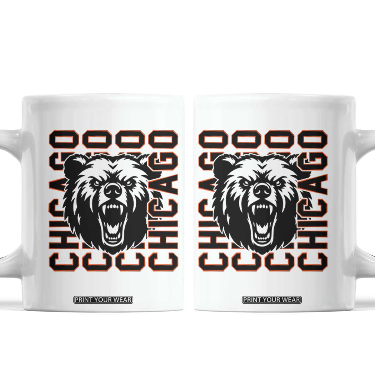 Game Day Football Fan Gift Coffee Mug CFB Lover TS12 White Print Your Wear