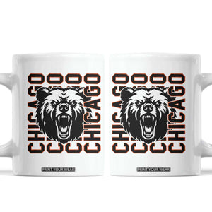 Game Day Football Fan Gift Coffee Mug CFB Lover TS12 White Print Your Wear