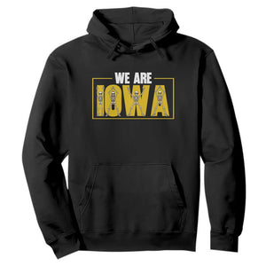 Funny Iowa State Pride Hoodie Halloween Dancing Skeletons