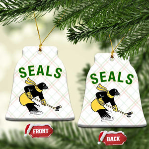 Funny Seal Ice Hockey Player Ceramic Ornament Winter Sports Gift TS12 Print Your Wear